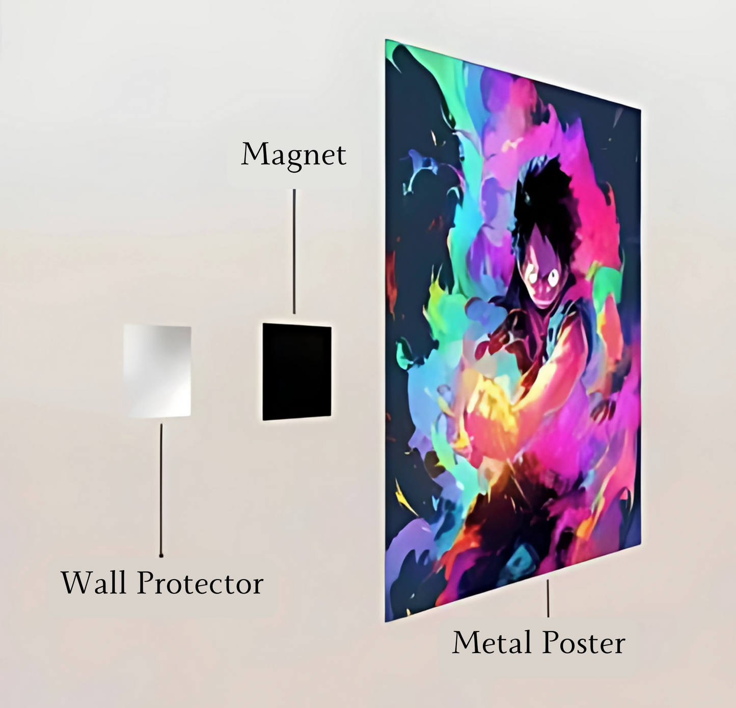 ITACHI UCHIHA - Magnetic Metal Poster - 8X12 inches