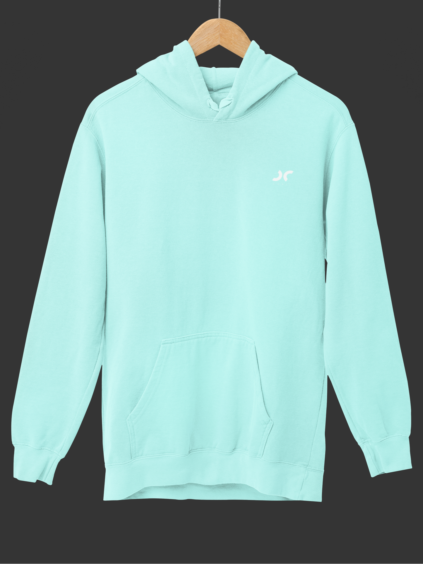 Cooli Minimalistic Unisex Hoodie - Mint