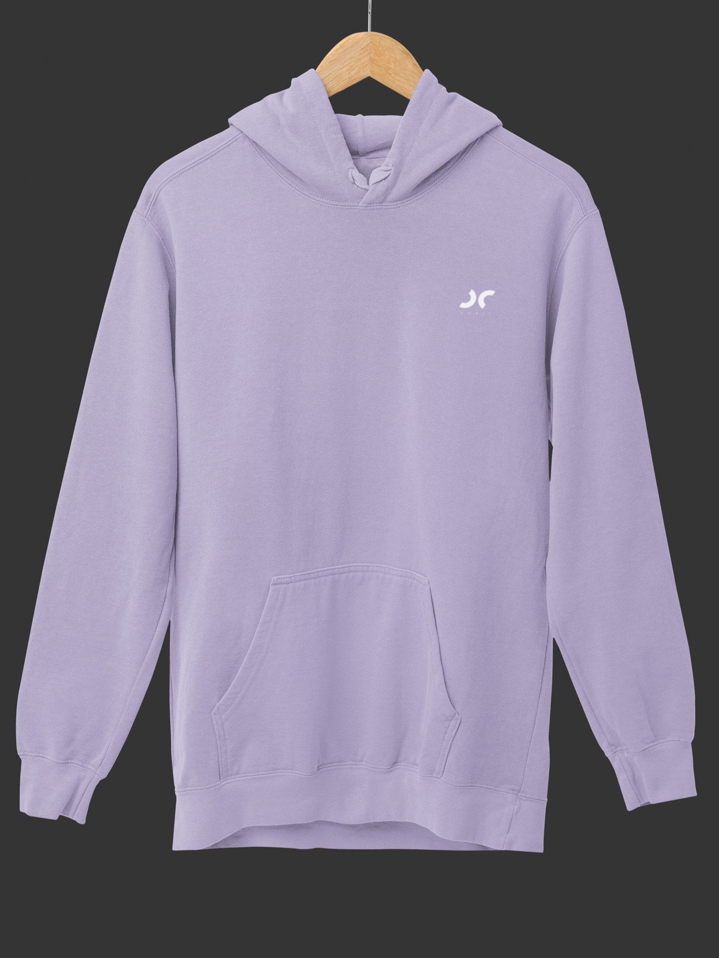 Cooli Minimalistic Unisex Hoodie - Lavender