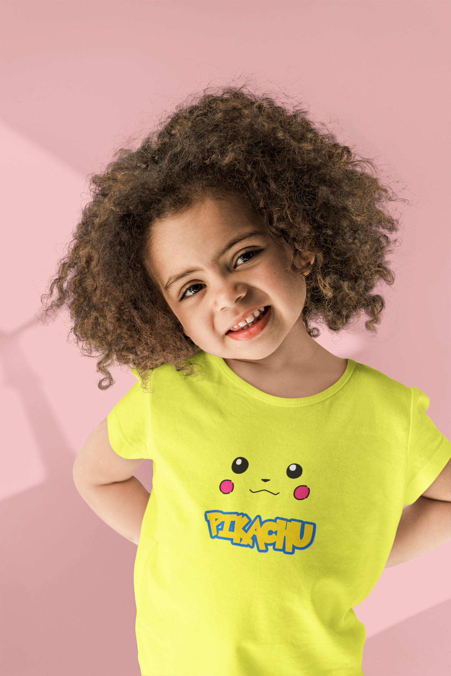 'Pikachu' ultra comfy cotton T-shirt for kids