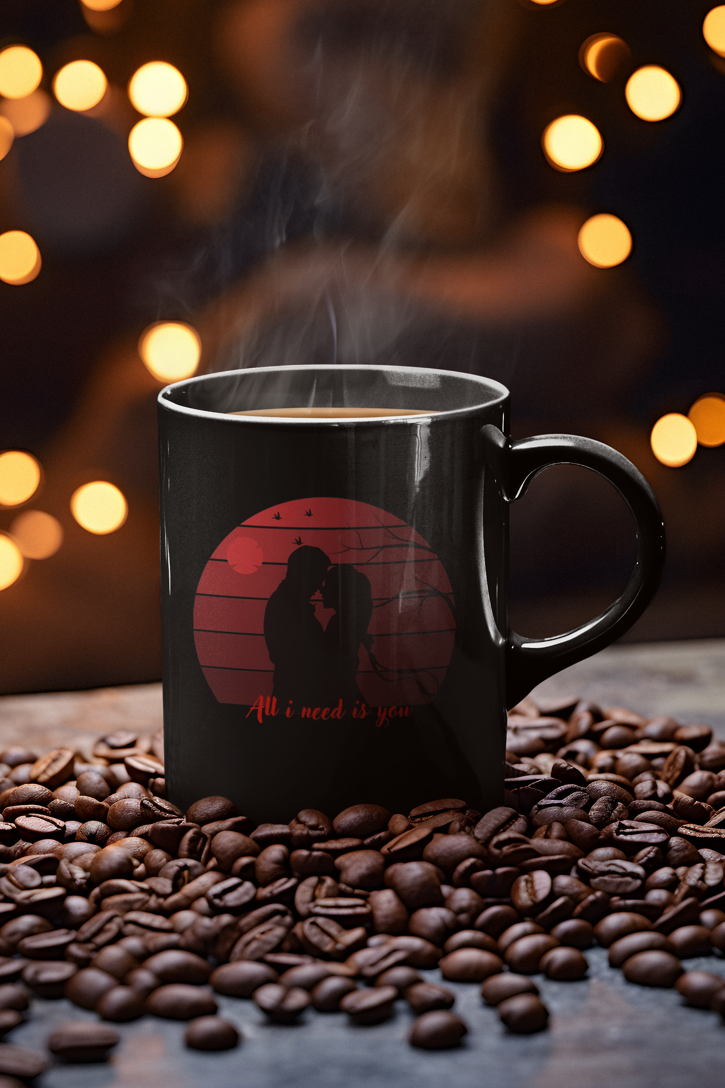 'All i need is you' Romantic Coffee Mug