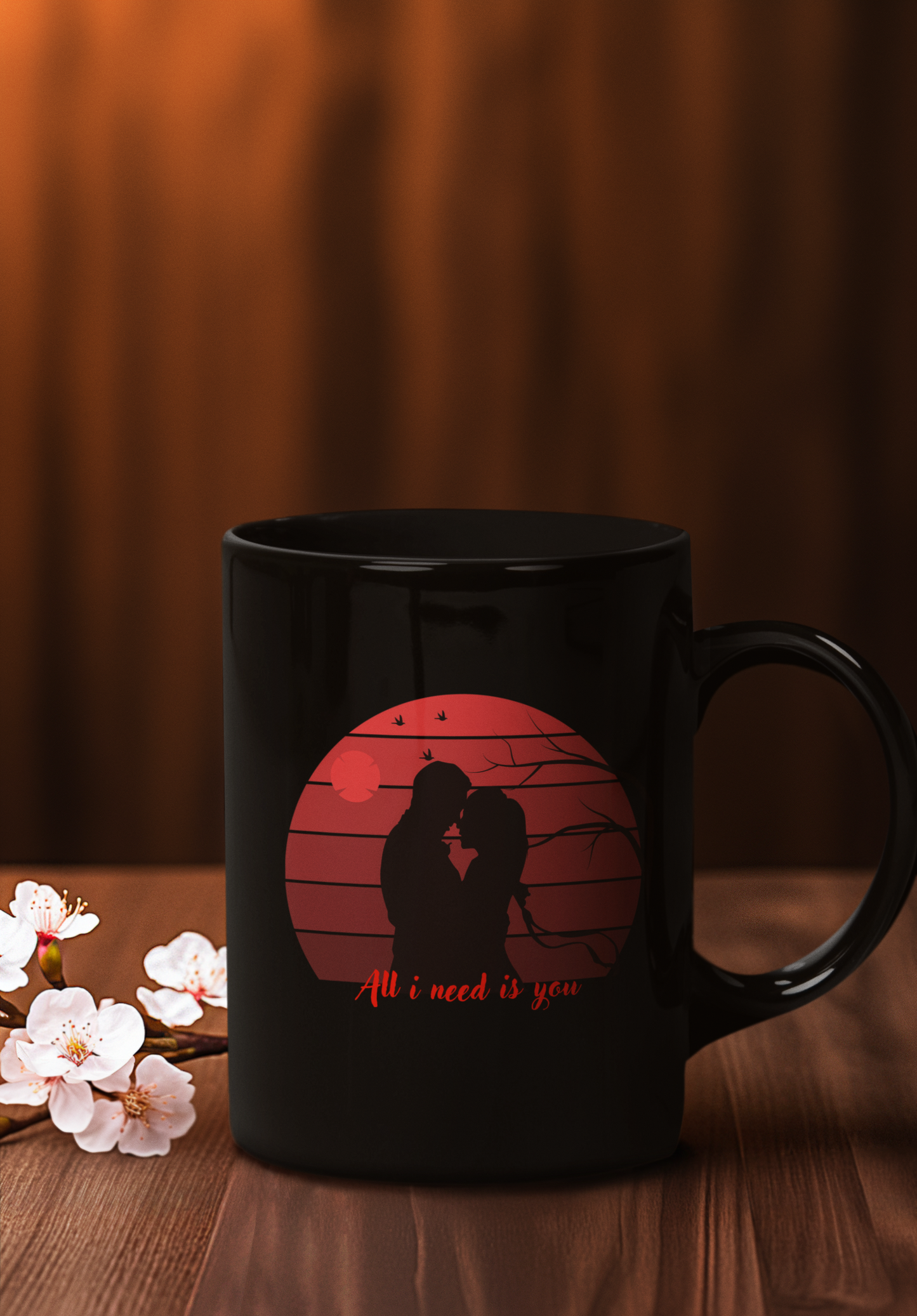 'All i need is you' Romantic Coffee Mug