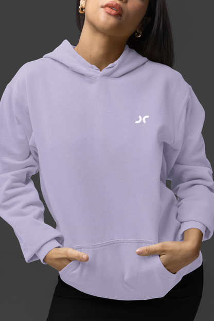 Cooli Minimalistic Unisex Hoodie - Lavender