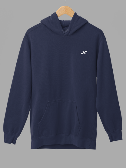 Cooli Minimalistic Unisex Hoodie - Navy Blue