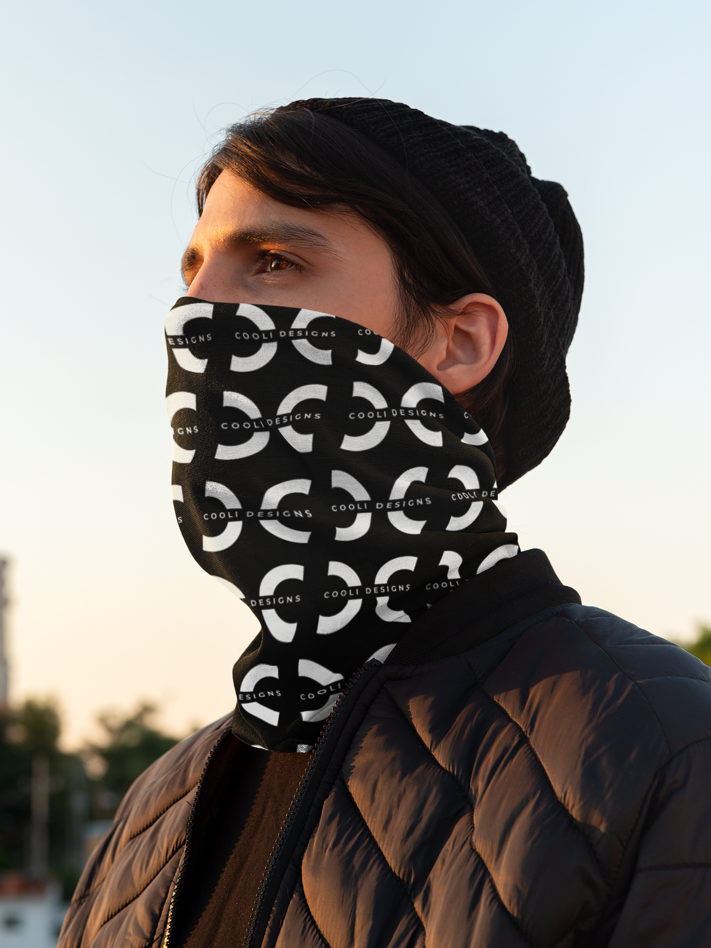 Cooli Designs Face Bandana